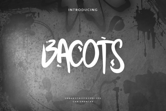 Bacots Display Font Review for Editorial Design