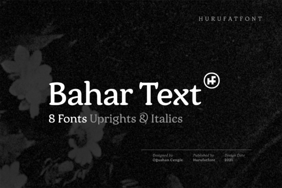 Bahar Text Font: Bold Typography for Digital Branding