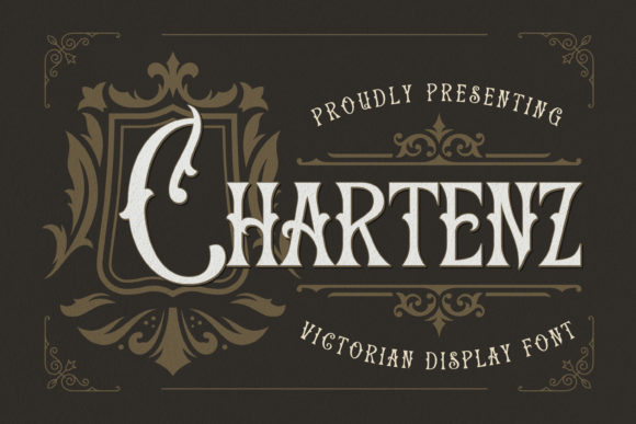 Chartenz: A Bold Display Font for Creative Makers