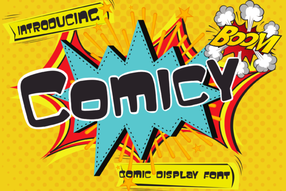 Comicy Font: A Whimsical Display Typeface for Creative Projects