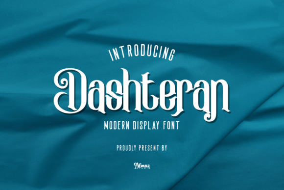 Dashteran: A Modern Display Font for Creative Makers
