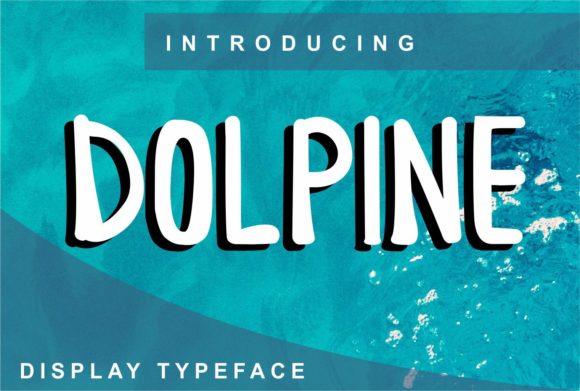 Dolpine Display Font for Creative Product Design