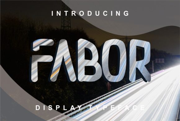 Fabor Display Font for Eye-Catching Brand Content