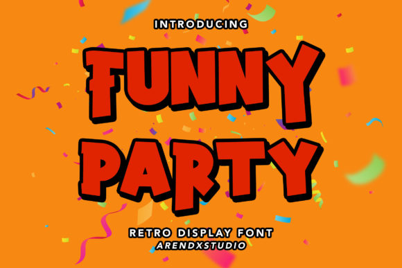Funny Party Font: A Playful Typeface for Web Design
