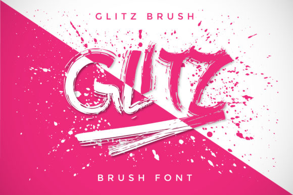 Glitz Font: A Display Typeface for Bold Digital Branding