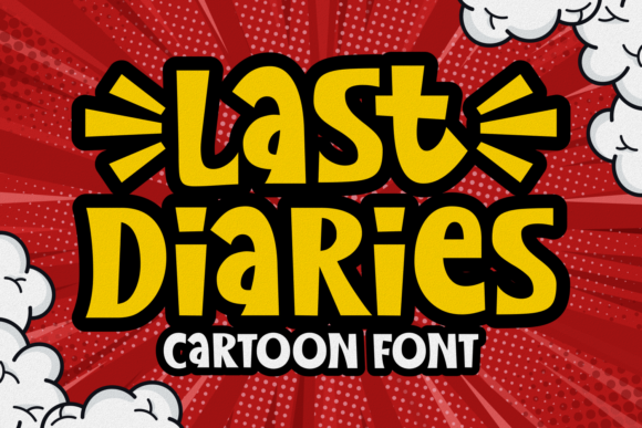 Last Diaries Font: A Playful Display Typeface for Editorial Creativity