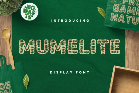 Mumelite: A Display Font for Digital Designers