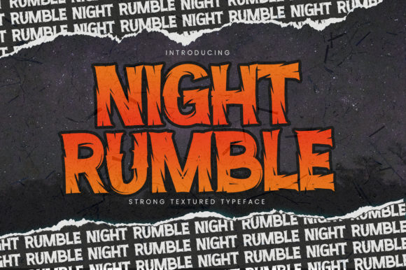 Night Rumble Font for Bold Branding and Creative Typography