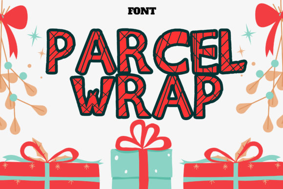 Parcel Wrap Font: A Playful Typeface for Creative Makers