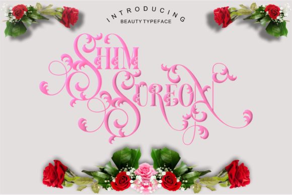 Shim Sureon Font: A Bold Display Typeface for Stronger Campaigns