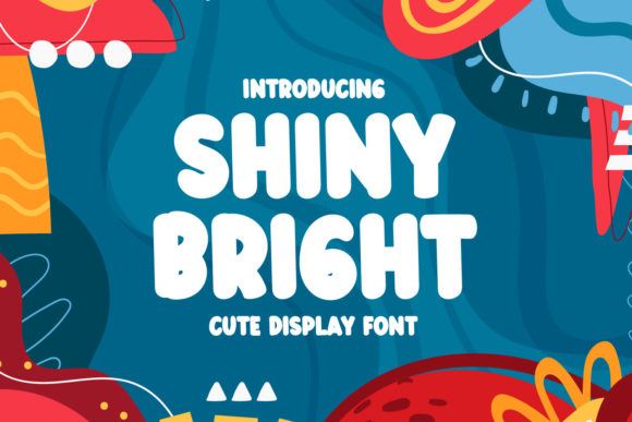 Shiny Bright Font for a Playful Brand Identity