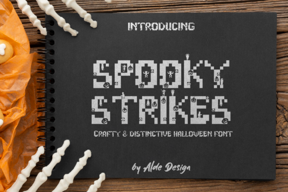 Spooky Strikes Halloween Font for Bold Display Typography