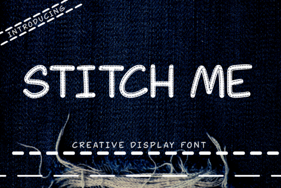 Stitch Me Font for Eye-Catching Campaigns