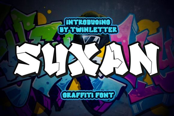 Suxan Font: Urban Edge for Bold Branding and Digital Campaigns