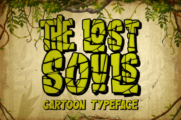 The Lost Souls Font: A Playful Display Typeface for Creative Branding