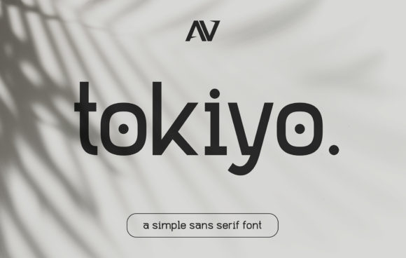 Tokiyo Display Font for Modern Editorial Design