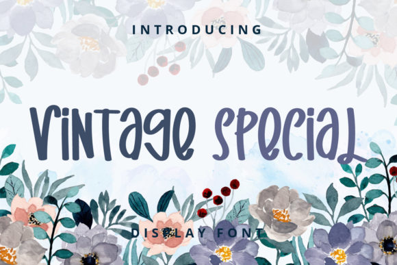 Vintage Special Font for Editorial Design and Creative Projects