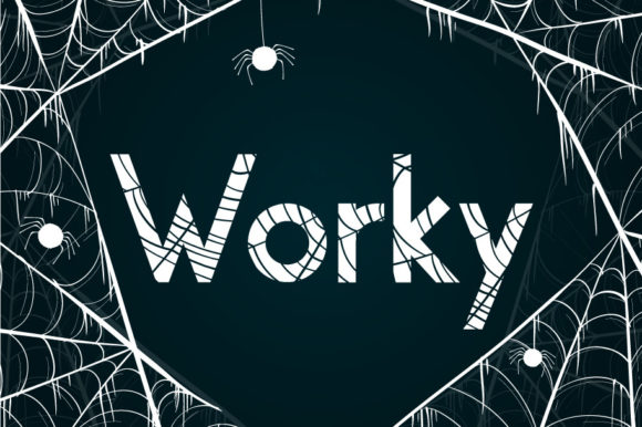 Worky Font for Bold Editorial Design and Creative Typography