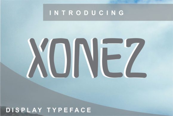 Xonez Display Font for Creative Branding Projects